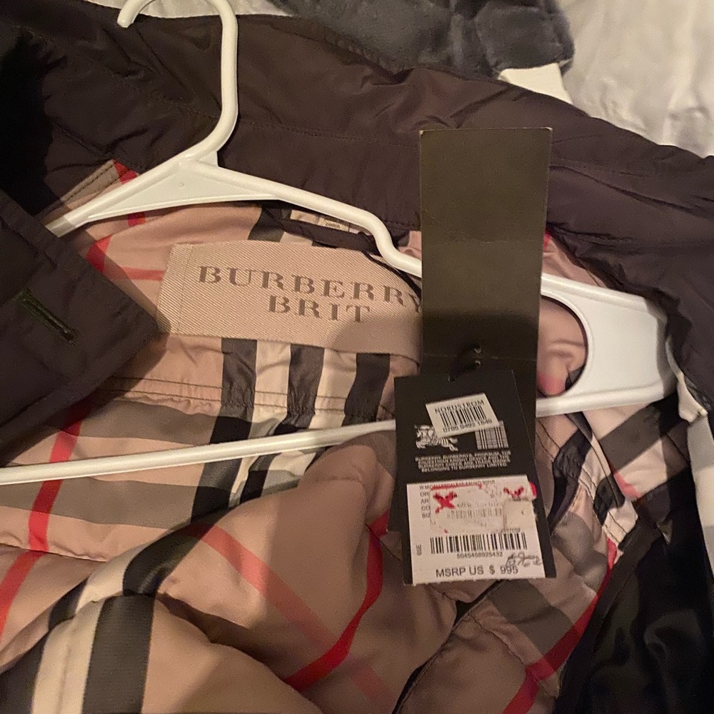 Burberry Brit Plaid Lined Jacket - image 3